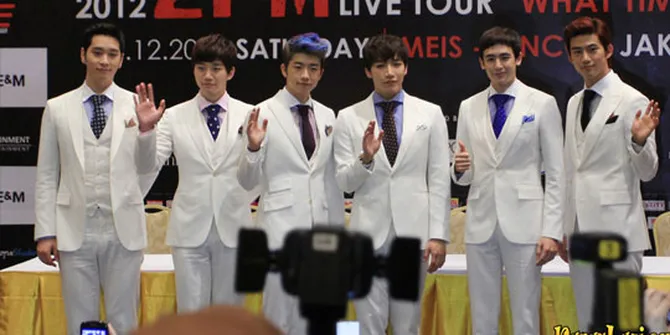 Tampil Ketiga Kali di Jakarta, 2PM Nyaman Berada di Indonesia