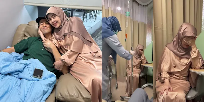 Temani Spa Day, Momen Ibunda Vidi Aldiano Takut Saat Sang Anak Disuntik - Tutup Mata Tak Berani Melihat