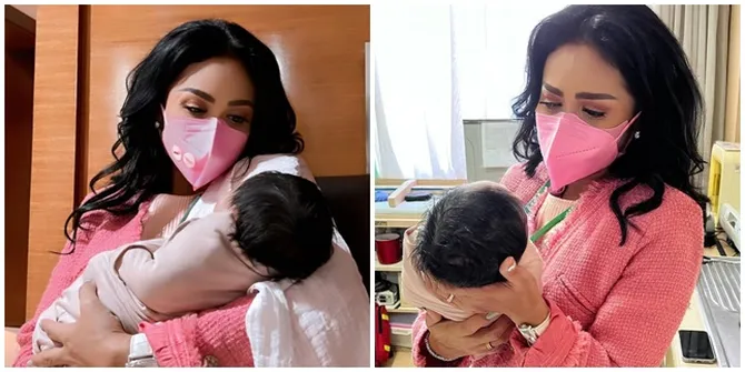 Temui Cucunya di Rumah Sakit, Krisdayanti Sebut Baby A Bakal Pulang Besok