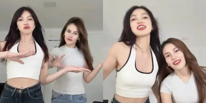 The Duo is Back, Momen Ayu Ting Ting dan Regina Phoenix Dance Challenge Lagu 'Like Jennie' - Begini Aksinya