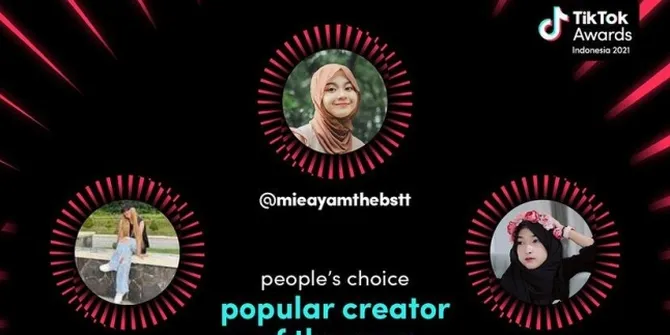 TikTok Awards Indonesia 2021 Kembali Hadir Dengan Sederet Kategori Bergengsi