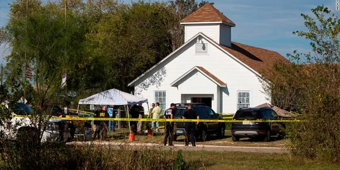 Tragis, 26 Orang Terbunuh Dalam Tragedi Penembakan Jemaah Gereja Texas