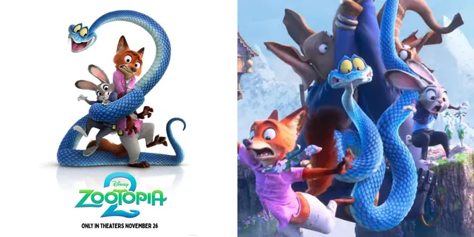 Trailer Pertama Film 'ZOOTOPIA 2' Akhirnya Dirilis Disney, Ada Villain Baru yang Akan Muncul Nanti!