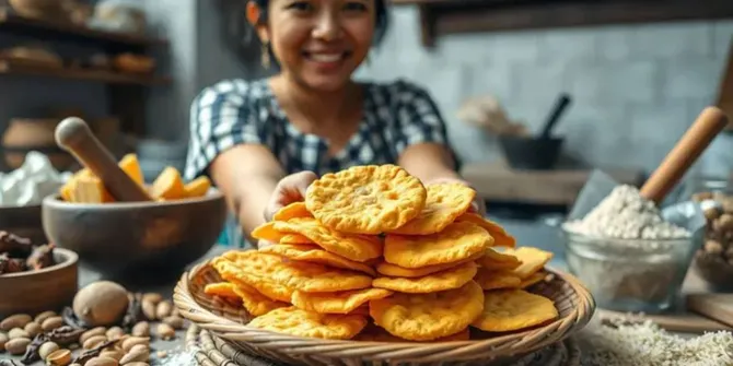 Trik Membuat Rempeyek Super Kerenyuh dengan Santan dan Tepung Maizena