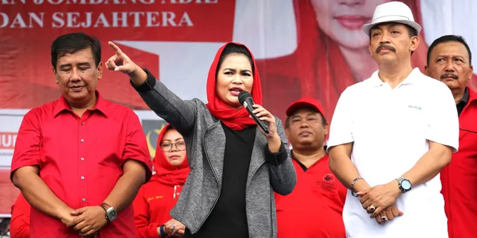 Tularkan Semangat Kebangsaan, Puti Soekarno Bikin Warga Ngawi Kagum