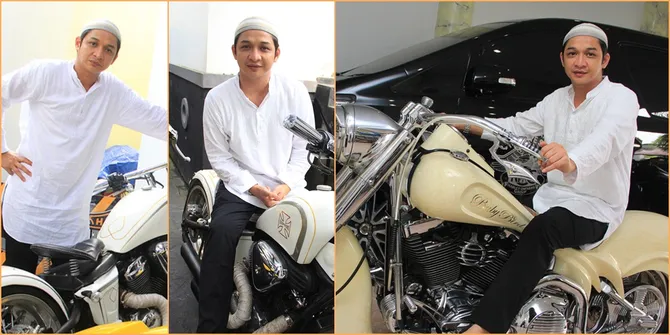Tunggangi Harley, Pasha Merasa Lebih Ganteng