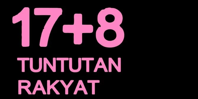 Tuntutan 17+8 Ramai di Medsos, Dian Sastro hingga Tasya Farasya Turut Suarakan