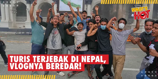 Turis Terjebak di Demo Nepal, Rekaman Vlognya Beredar!