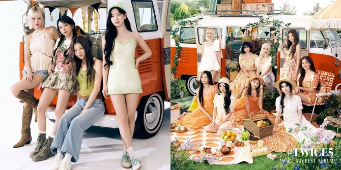 TWICE Siap Comeback dengan Album Jepang &#34;TWICE5&#34;, Rilis Foto Konsep ala Road Trip yang Menyegarkan