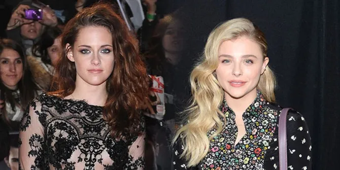 Usai Ciuman Dengan Model Cantik, K-Stew Jalan Bareng Chloe Moretz