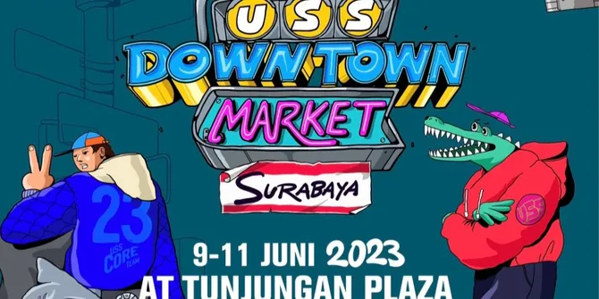 USS Downtown Market Kembali Hadir Di Surabaya Membawa Sneakers Serba Rp50,000
