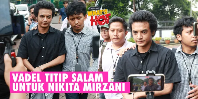 Vadel Badjideh Diserahkan Ke Tahanan Kejaksaan, Tangan Terborgol - Titip Salam Untuk Nikita Mirzani