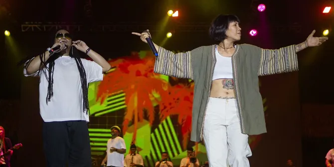Vava Imanez, Putri Legenda Reggae Indonesia Hebohkan Gelaran Tur Island Vibes di Yogyakarta
