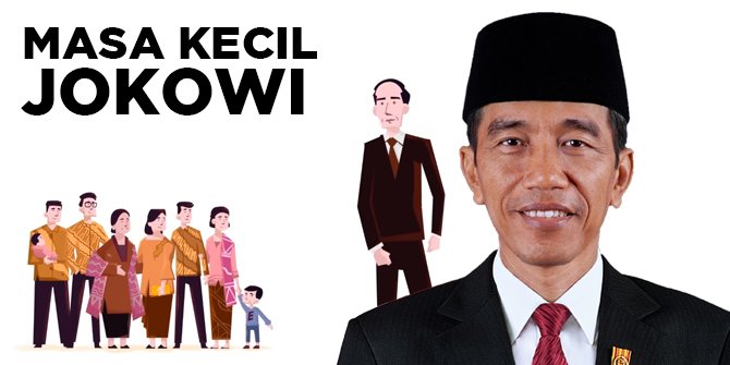 Video Kehidupan Masa Kecil Jokowi, Anak Seorang Penjual 