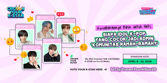[VOTE HERE] Kebaikannya Bikin Jatuh Hati, Siapa Idol K-Pop yang Cocok Jadi Admin 'Komunitas Ramah-Ramah'?
