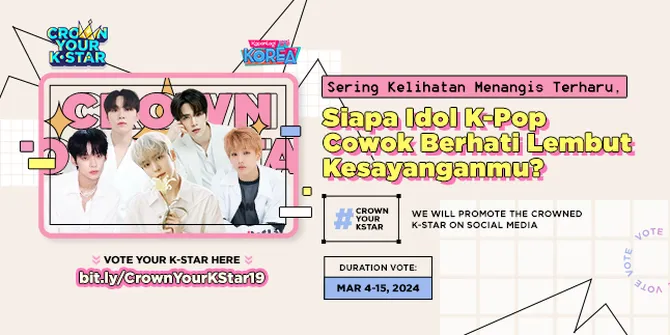 [VOTE HERE] Sering Kelihatan Menangis Terharu, Siapa Idol K-Pop Cowok Berhati Lembut Kesayanganmu?