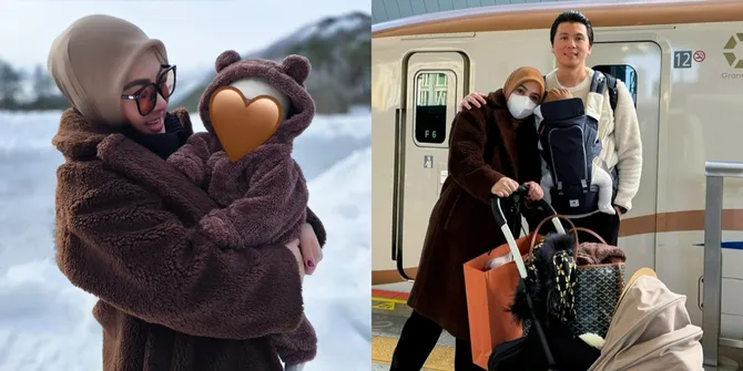 Wajah Anak Syahrini dan Reino Barack Masih Belum Terungkap, Ini Sederet Momen Manis Mereka di Jepang!