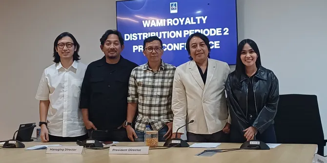 WAMI Umumkan Distribusi Royalti Tahap Kedua 2025, Sal Priadi Kantongi 114 Juta