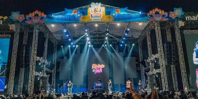 Yura Yunita Tutup Livin' Fest Music Surabaya, Rayakan Harmoni Indonesia Nuansa Jawa Timur
