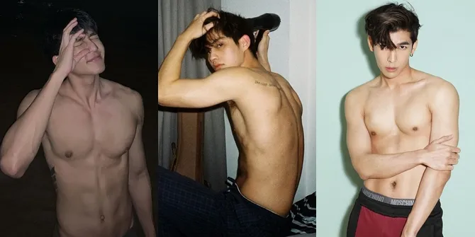 10 Aktor Thailand Berpose Telanjang Dada Pamer Body Kekar & Perut Six Pack: Earth Pirapat, Bright Vachirawit, Sampai Mew Suppasit!