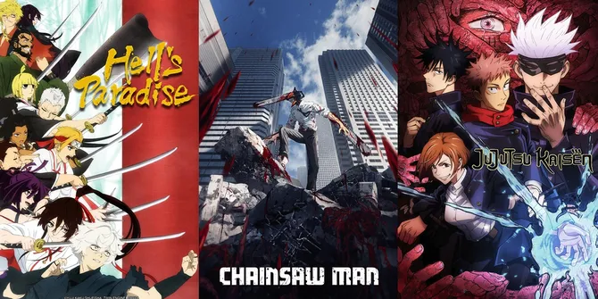 10 Anime Mirip 'DEMON SLAYER' yang Punya Dunia Gelap dan Pertarungan Brutal