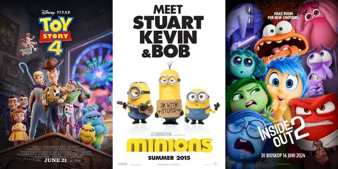 10 Film Animasi Terlaris di Box Office Menurut The Numbers, Jangan Sampai Terlewat!