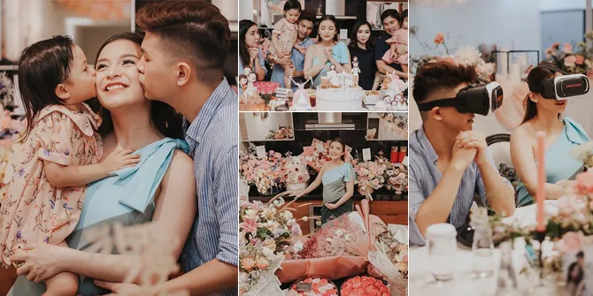 10 Foto Pesta Ulang Tahun Chelsea Olivia yang ke-28, Dapat Surprise Dinner dari Glenn Alinskie