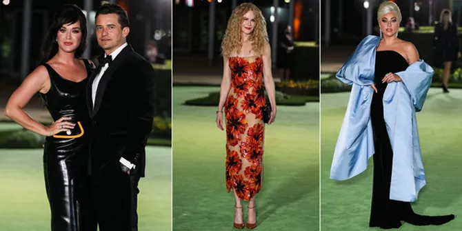 10 Foto Red Carpet Artis Hollywood yang Hadir di Event Academy Museum Opening Gala, Serba Mewah dan Glamor!