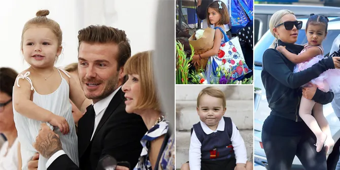 10 Gaya Rambut Anak Selebriti Yang Paling Lucu & Menggemaskan