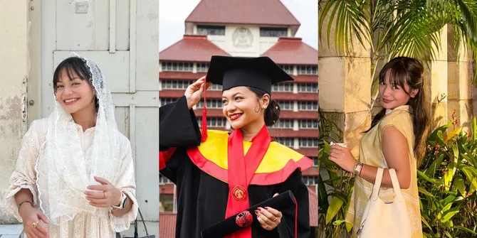 10 Potret Amel Carla yang Kini Kuliah S2 Sambil Syuting, Akui Capek Tapi...