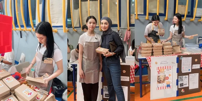 10 Potret Aqila Ramadhani Anak Imel Putri Cahyati Jualan Kentang Goreng, Wajah Cantik Putri Sambung Zaskia Gotik Curi Perhatian