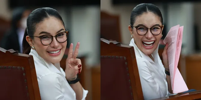 10 Potret Cantik Nikita Mirzani Hadir di Sidang Dugaan Pemerasan, Rapi dan Santai Penuh Senyuman