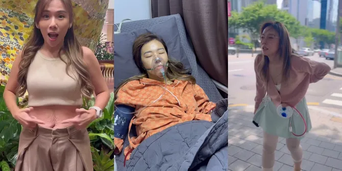 10 Potret Cherly Juno Eks Cherry Belle Operasi Tummy Tuck di Korea, Hilangkan Kulit Perut Bergelambir Pasca Melahirkan