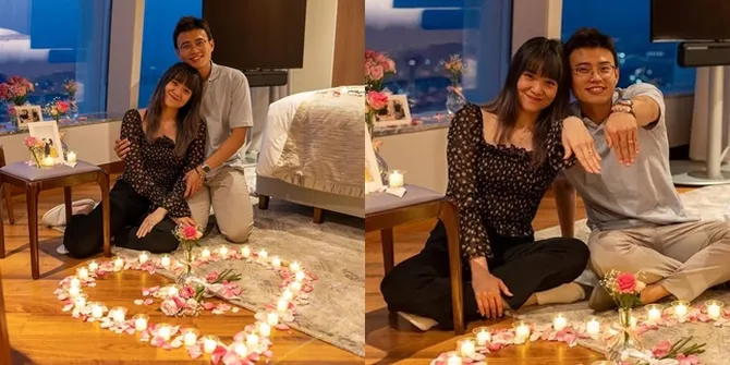 10 Potret Detik-detik Jang Hansol Melamar Jeanette, Berikan Surprise Manis - Sudah Lima Tahun Pacaran