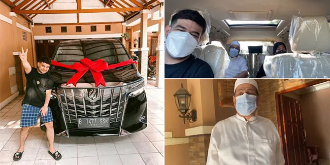 10 Potret Fadil Jaidi Akhirnya Beli Mobil Alphard, Reaksi Mama Papanya Bikin Haru