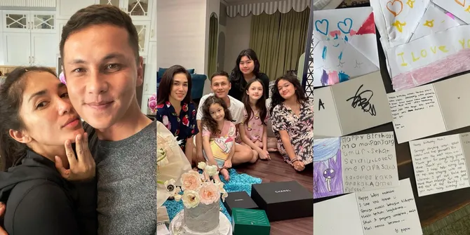 10 Potret Kejutan Ulang Tahun ke-42 Ussy Sulistiawaty, Dapat Banyak Kado - Surat Ucapan Manis dari Andhika Pratama Bikin Meleleh