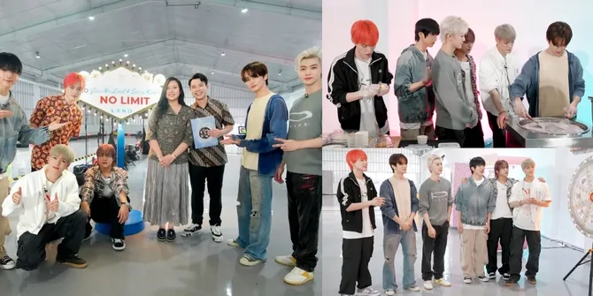 10 Potret Keseruan NCT Dream Bareng Jess No Limit dan Sisca Kohl, Jajal Bikin Es Krim Smoothie - Main Capit Manusia
