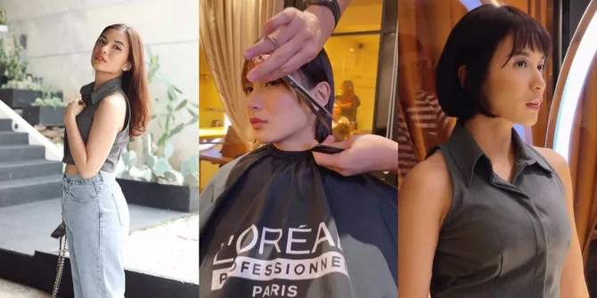 10 Potret Penampilan Baru Chelsea Olivia Setelah Potong Rambut Bondol Berponi, Makin Cantik - Terlihat Bak ABG Meski Sudah Usia Kepala Tiga