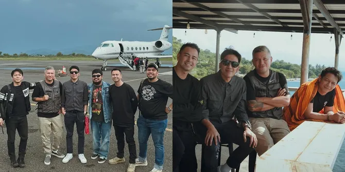 10 Potret Raffi Ahmad & Dudaminusone Disambut Meriah Warga Bima, Antusiasmenya Pecah