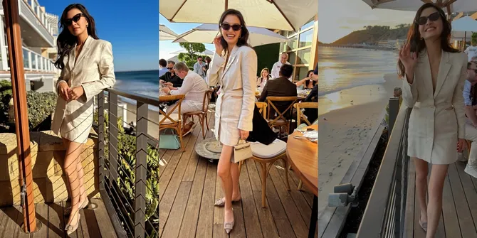 10 Potret Raline Shah Cantik Elegan Saat Kondangan di Malibu, Badan Terlalu Kurus Jadi Sorotan