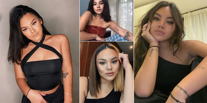 10 Potret Shafa Harris Saat Pamer Tato di Tubuhnya, dari Kupu-Kupu Hingga Nama Orangtua