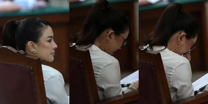 10 Potret Tangis Nikita Mirzani Pecah di Persidangan, Curhat Rindu Anak - Kehilangan Momen Liburan