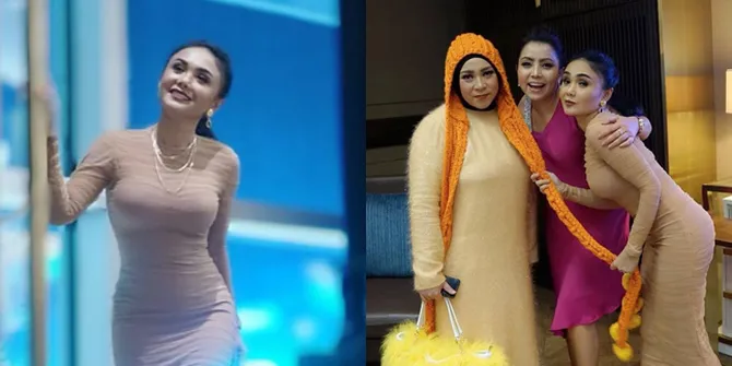 10 Potret Yuni Shara Arisan Bareng Geng Kepompong, Bikin Salah Fokus