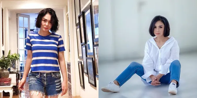 10 Potret Yuni Shara Dengan Rambut Pendek, Tetap Memesona di Usia Hampir Kepala Lima