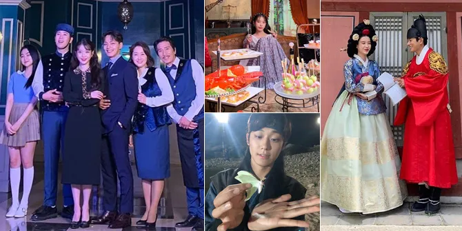 11 Foto BTS Drama 'HOTEL DEL LUNA', Pose Lucu IU - Kebersamaan Para Cast