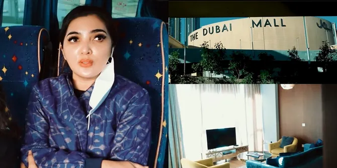 11 Potret Apartemen Mewah Ashanty saat di Dubai, Ada Balkon Untuk Nikmati Pemandangan Kota - Bisa Lihat Secara Langsung Bangunan Burj Khalifa