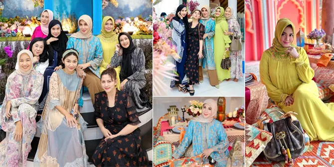 11 Potret Buka Bersama Geng Arisan Aktris Senior yang Tetap Cantik dan Awet Muda, Ada Bella Saphira Sampai Alya Rohali