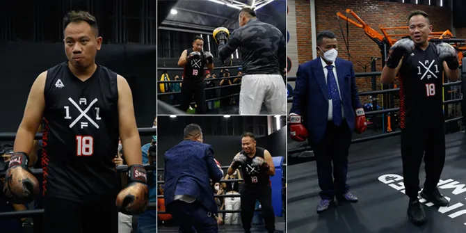 11 Potret Vicky Prasetyo Latihan Tinju Bareng Hotman Paris, Sempat Tantang Deddy Corbuzier Adu Jotos di Pertandingan