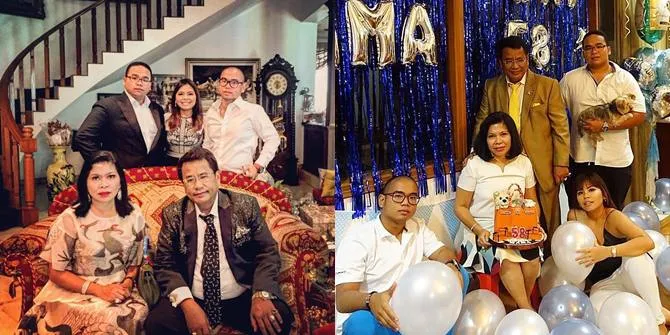 12 Foto Hotman Paris Bareng Istri dan Tiga Anak Kesayangannya