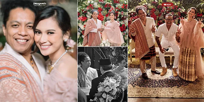 12 Foto Pernikahan Arie Kriting dan Indah Permatasari, Tetap Bahagia Meski Tak Dapat Restu Ibunda
